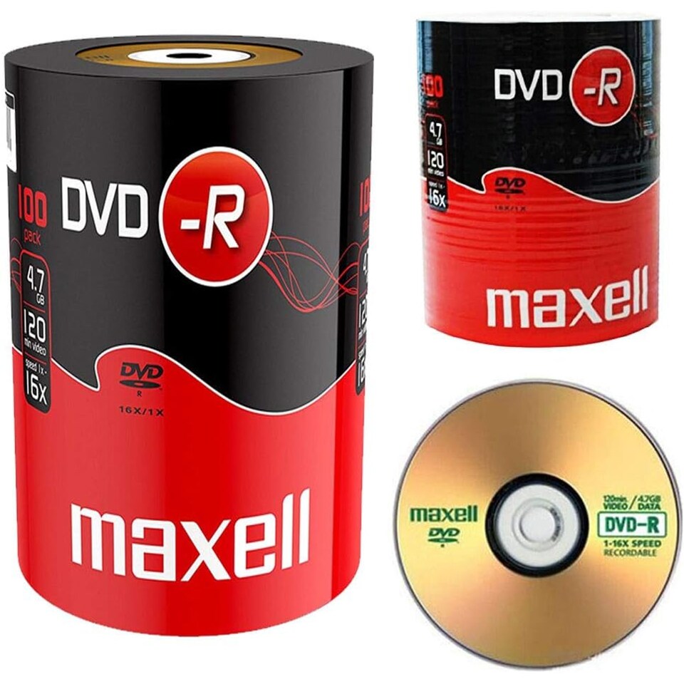 image 1 of Maxell DVD-R Dvd Blank Disc  in Silver