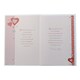 image 2 of I Will Always Love You Hearts Design Open Greeting Card