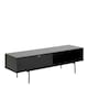image 1 of Angus TV Unit with 1 Sliding Door in Black