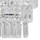 image 5 of Three Tier Acrylic Crystal Light Shade Clear | Chrome