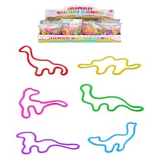 Bag of 6 Buddy Band Dinosaur Bracelets