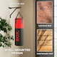 image 7 of SPORTNOW Unfilled Punch Bag with Boxing Gloves and Wall Mounted Bracket Red