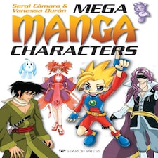 Mega Manga Characters by Sergi Càmara