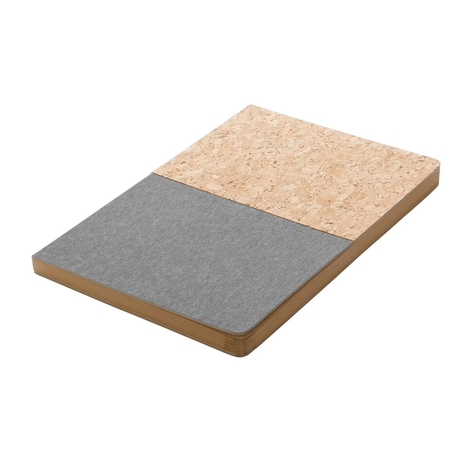 image 1 of XD Collection Cork & Kraft A5 Notebook - Black/Brown - One Size