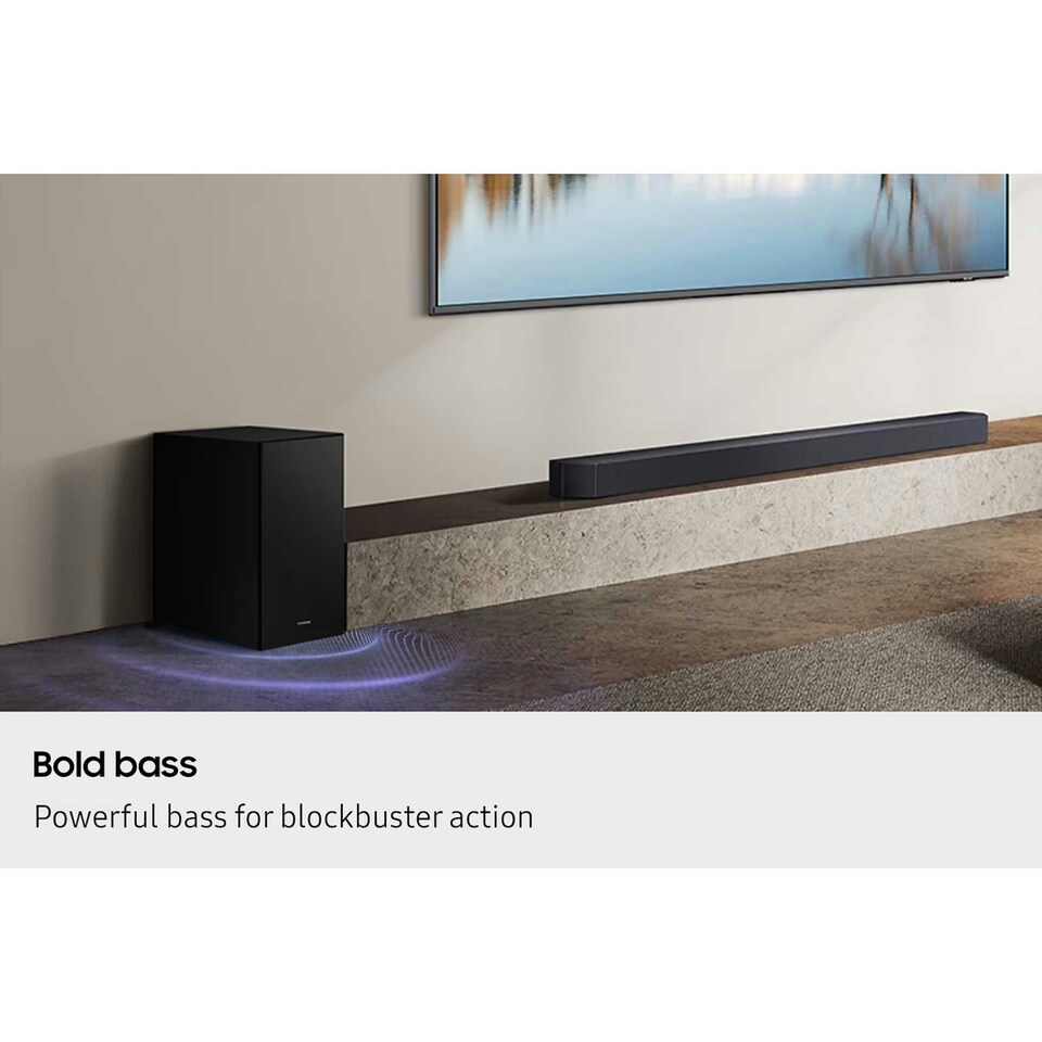 image 1 of Samsung 3.2.1ch Soundbar With Subwoofer HWQ600F