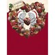 image 2 of Beautiful Girlfriend Large Die-cut Luxury Christmas Card New Gift