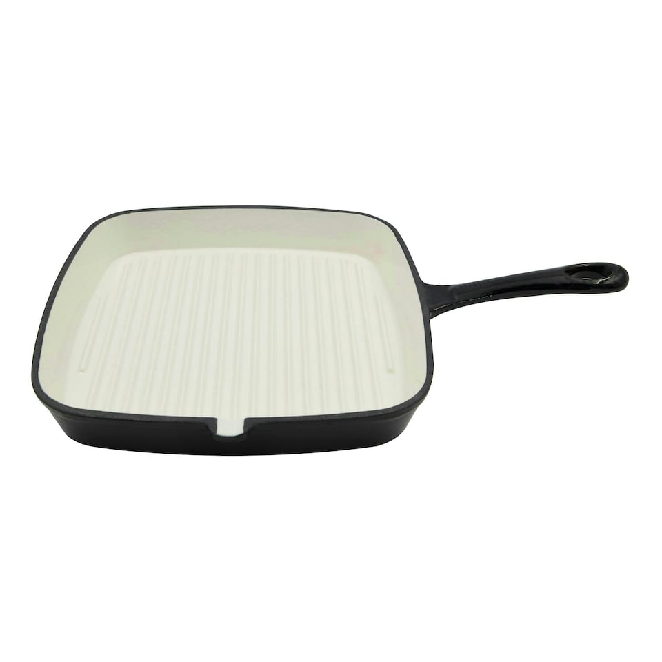 image 1 of Blackmoor 67589 24cm Black Cast Iron Griddle Pan