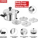 image 4 of Vinod Classic Stainless Steel Idli Maker Steamer