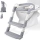 image 1 of Alivio 2-in-1 Kids Potty Training Seat with Adjustable Ladder and Foldable Potty