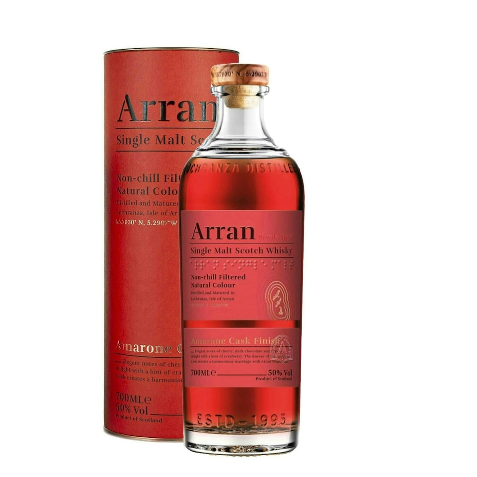 image 1 of Arran Amarone Cask Finish Whisky