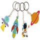 image 1 of Pack of 12 Space Design Keychains