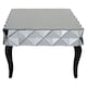 image 3 of Interiors by Premier Distinctive Silver Coffee Table, Geomatric Silver Decorative Table For Hallways, Coffee Table For Patio Silver