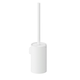 image 1 of Cosmic Toilet Brush Holder with Double-Threaded Screws, Matt Finish White
