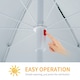 image 4 of Outsunny 2.2M Fishing Umbrella Garden parasol Outdoor Sun Shelter