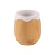 image 1 of Tiny Dining Bamboo Baby Trainer Cup - 130ml  - White White