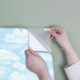 image 3 of Transform Peel & Stick Cloud Sky Blue & White Self-Adhesive Wallpaper Blue | White