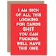 image 1 of Sick of Looking For Cards Funny Birthday Greetings Card