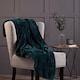 image 3 of Extra Soft Warm Large Luxury Thermal Fleece Throw Blanket - 180 x 200 cm | Green | Emerald