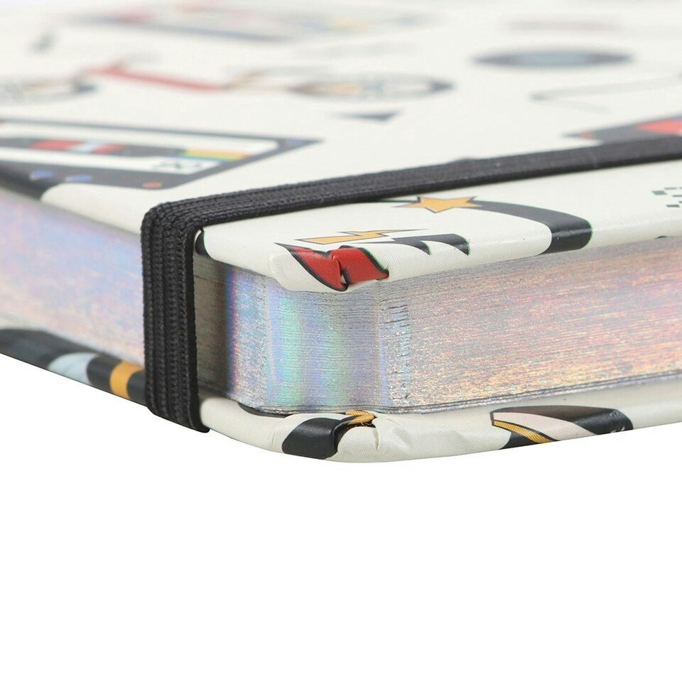 image 1 of Retro 80s Print A5 Notebook