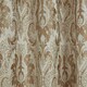 image 5 of Tegola Pencil Pleat Curtains - Brown - 117cm x 183cm
