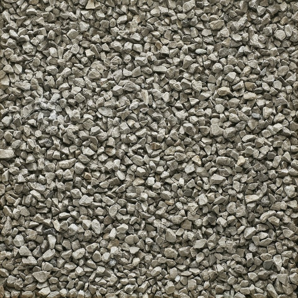 image 1 of Dove Grey Bulk Bag 850 kg Chippings - 10-20 mm Grey Coloured Limestone - L100 x W100 x H80 cm