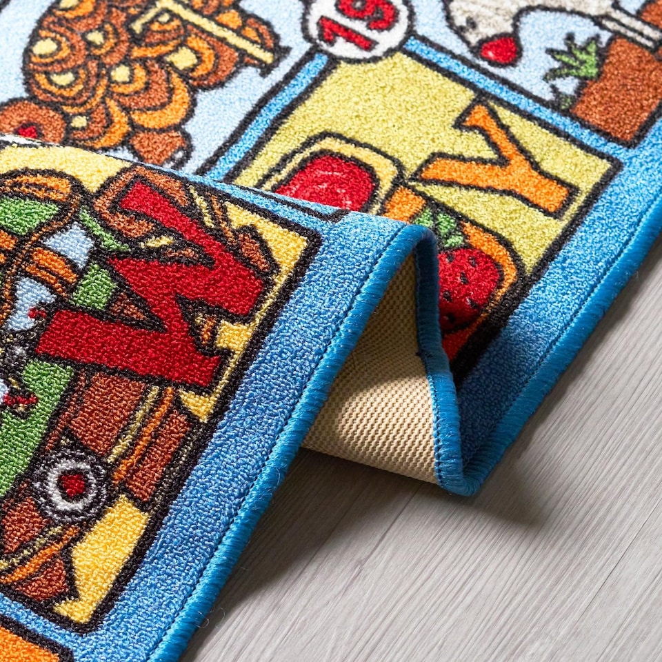 image 1 of Bargainia Alphabet Play Mat Soft Pile Nursery Playroom