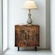 image 4 of Industrial Bedside Table Nightstand With Storage Rustic