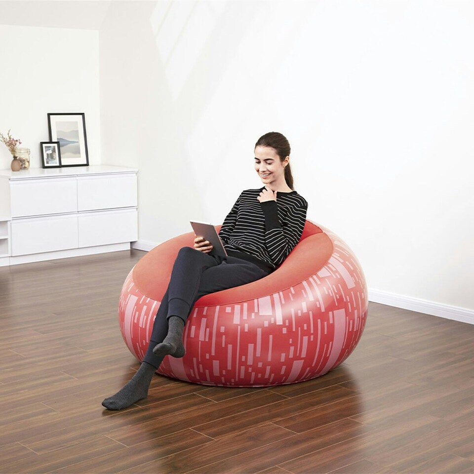 image 1 of Inflatable Armchair Bestway Fashion 112 x 112 x 66 cm 122 x 122 x 66 cm