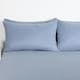 image 3 of OHS 2 x Hotel Luxury Quality Bedroom Housewife Pillowcases, 50x75cm - Blue