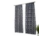 image 3 of Skandi Pencil Pleat Curtains - Navy - 167 cm x 229 cm