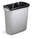 image 7 of Durable 60L Waste Bin Green | Rectangular Recycling Bin | Food Bin | DURABIN | Green