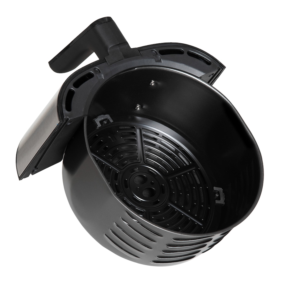 image 1 of HOMCOM 4.5L Air Fryer, 8-in-1 Digital Air Fryer Oven with Rapid Air Circulation, Temp Control & Timer, Non-stick Basket, Oil-Free Cook, 1500W, Black