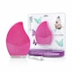 image 1 of MELISSA Electric Silicone Facial Cleansing Sonic Brush Face Skin Care Deep Cleaner Massager, USB Rechargeable - Pink