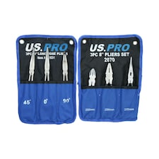 6" And 9" Circlip Plier Pliers Sets Internal and External / Bent and Straight