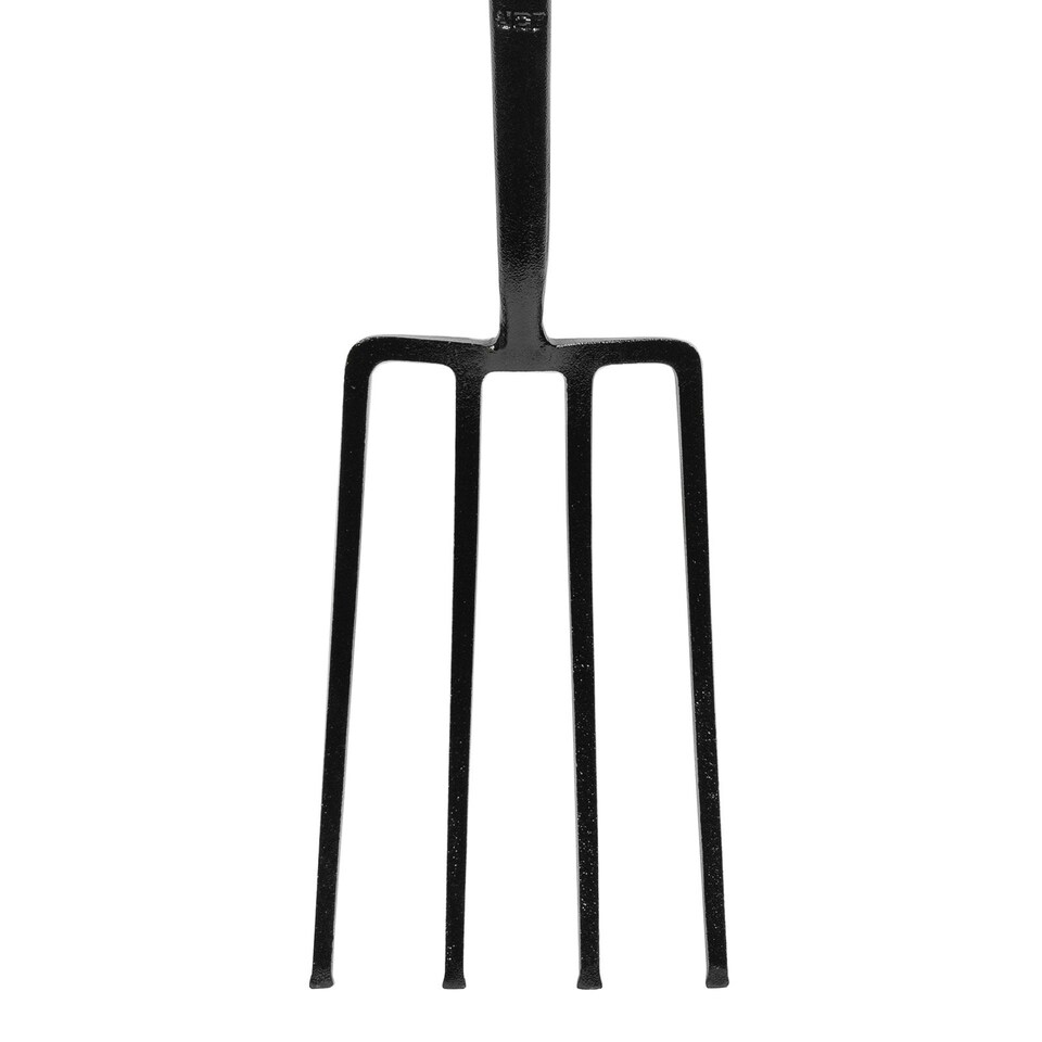 image 1 of JCB Professional Solid Forged Contractor Garden Fork Heavy-Duty Steel 190 x 280mm JCBCF01