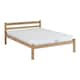 image 1 of Panama 4 Feet 6 Inches Bed Frame - L198 x W144 x H77 cm - Natural Wax