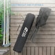 image 4 of Get Fit Set of 2 Camping Chairs Outdoor Folding Chair, Magazine Pocket, Cup Holder & Carry Bag Weight Capacity of 130kg - Black