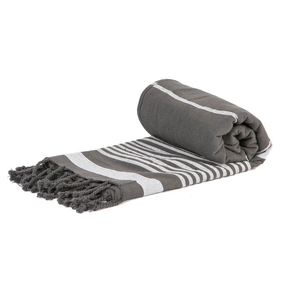 image 1 of Nicola Spring Deluxe Turkish Cotton Bath Towel - 157 x 87cm - Steel Grey | Grey | Steel Grey