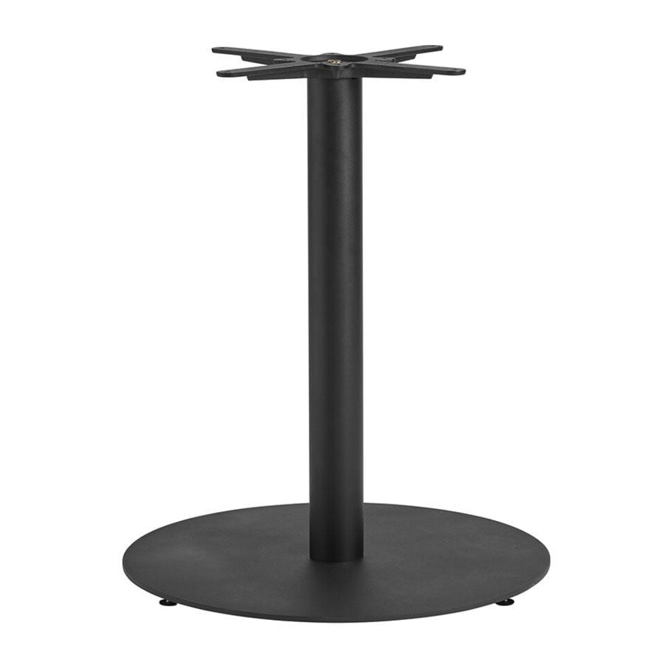 Bromley Sleek Base - Black Large Round - Black