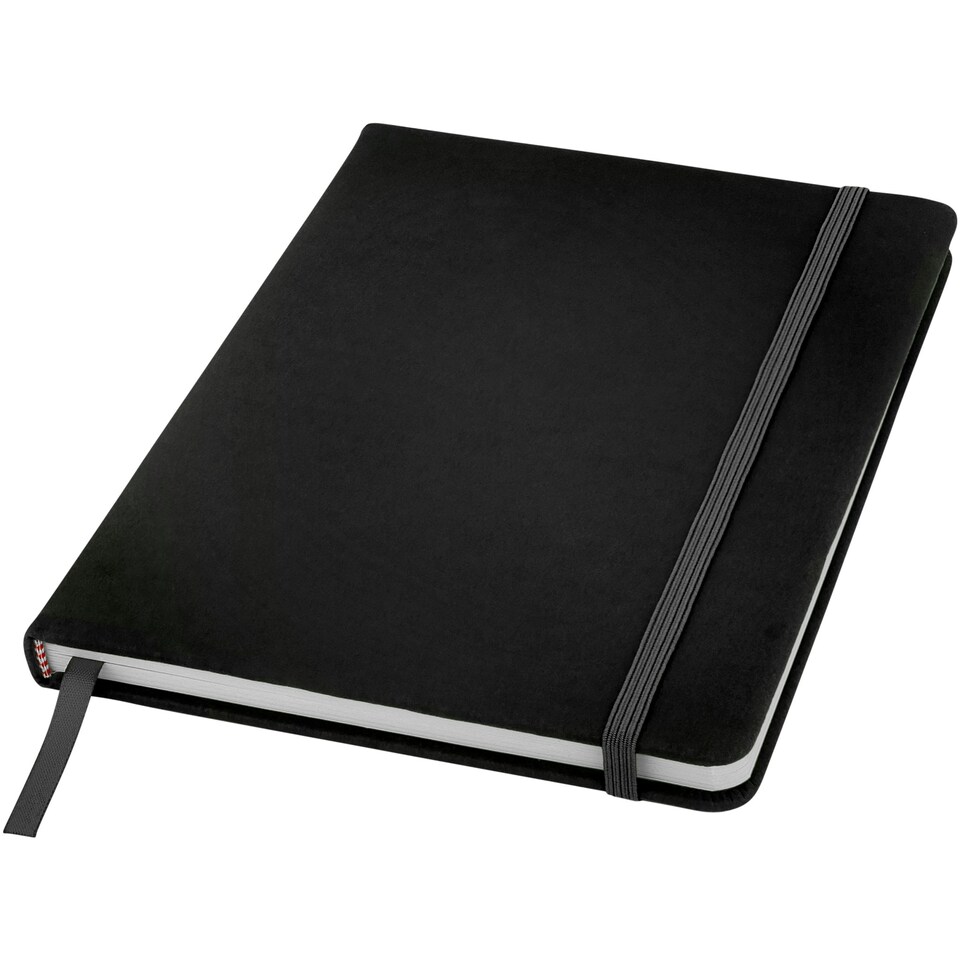 image 1 of Bullet Spectrum A5 Notebook - Blank Pages - Solid Black - 21 x 14 x 1.2 cm