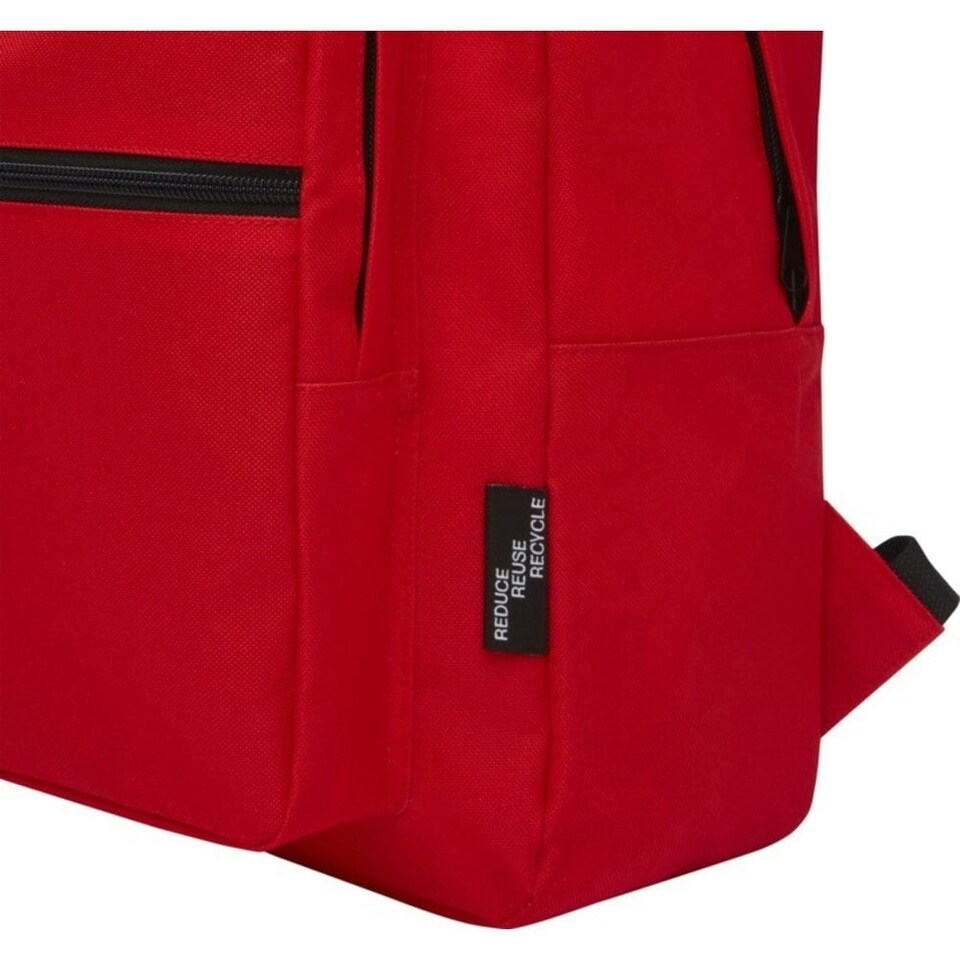 image 1 of Bullet Retrend Recycled Backpack - Red - One Size