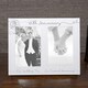 image 5 of Beautiful Double Picture Frame for 60th Wedding Anniversary - Silver Foil Text Silver | One Size