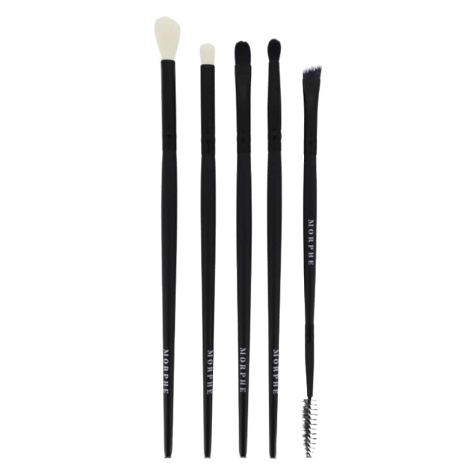 image 1 of Morphe All The Looks 5-Piece Eye Brush Set 5 | Multi | 5-piece