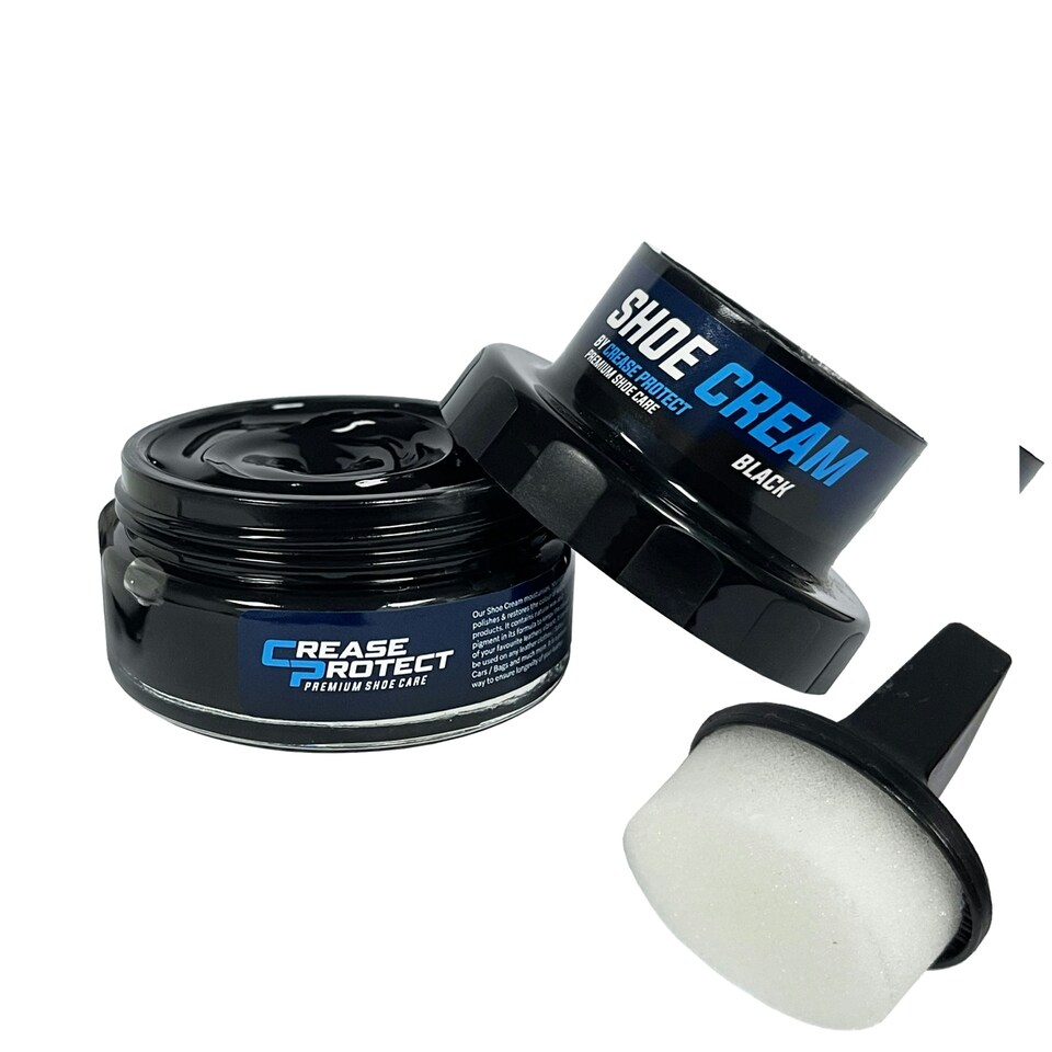 image 1 of Shoe Cream - Moisturise, Nourish & Polish Leather Shoes - 50ml - Black