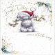 image 1 of Bear Ringing Bells Open Christmas Card
