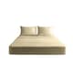 image 3 of Luxury 200TC Soft Touch Fitted Sheet Bed Linen 30cm Extra Deep Skirt Grey | Grey | King