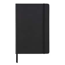 XD Collection Deluxe Hard Cover PU A5 Notebook - Black - One Size