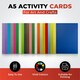 image 2 of Pack of 50 A5 Coloured Card 160gsm Sheets Purple | Light Purple | A5