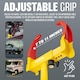 image 5 of Wheel Clamp Car Safety Lock For Vehicles Caravan Boat Motorbike Secure