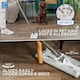 image 2 of Static Floor Sweeper Mop Kit Swivel Head Mop with 10 Dry Wipes for Wood Tile & Laminate